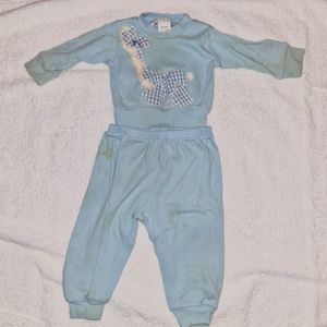 5/$20 Baby Boy's 2 piece sweat suit/jumpsuit